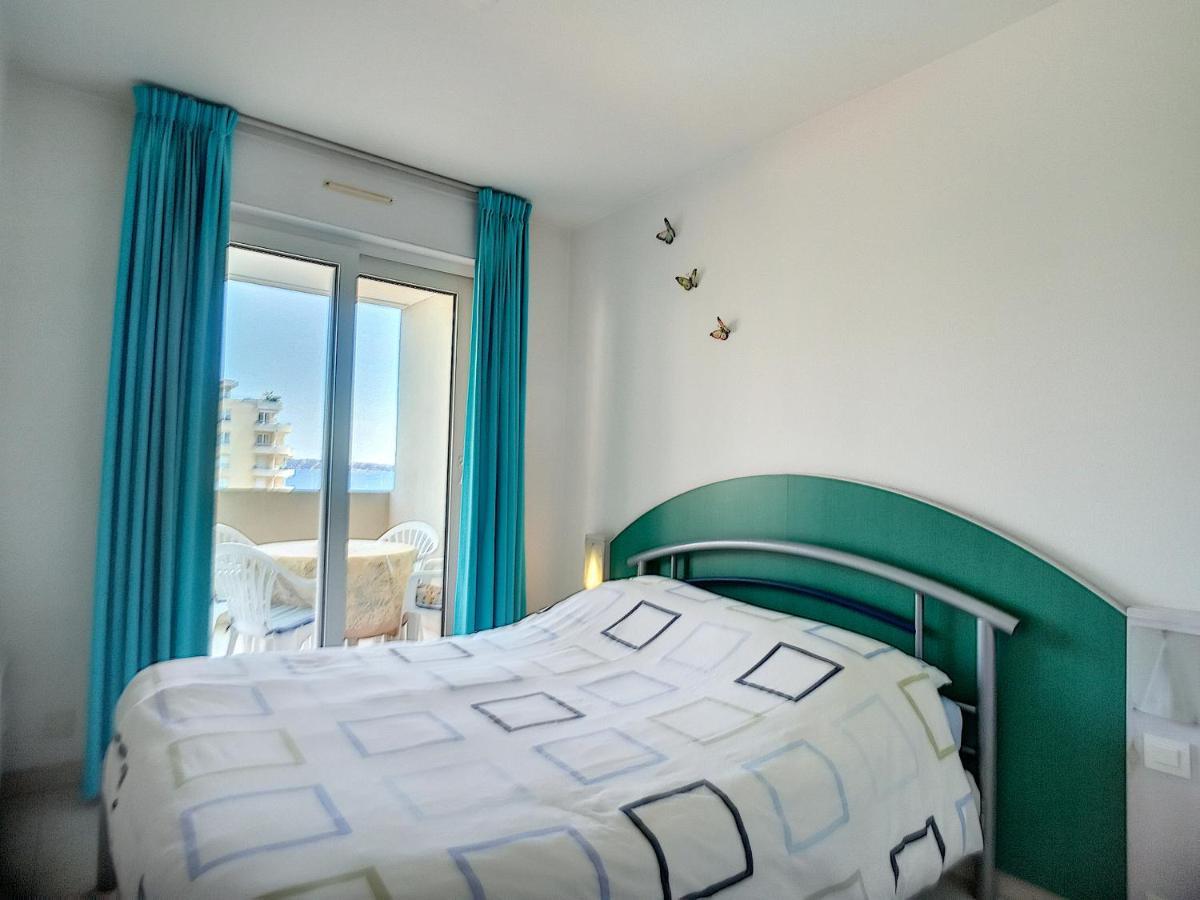 Antibes Les Pins 2 Pieces Vue Mer Piscine Parking Exterior foto